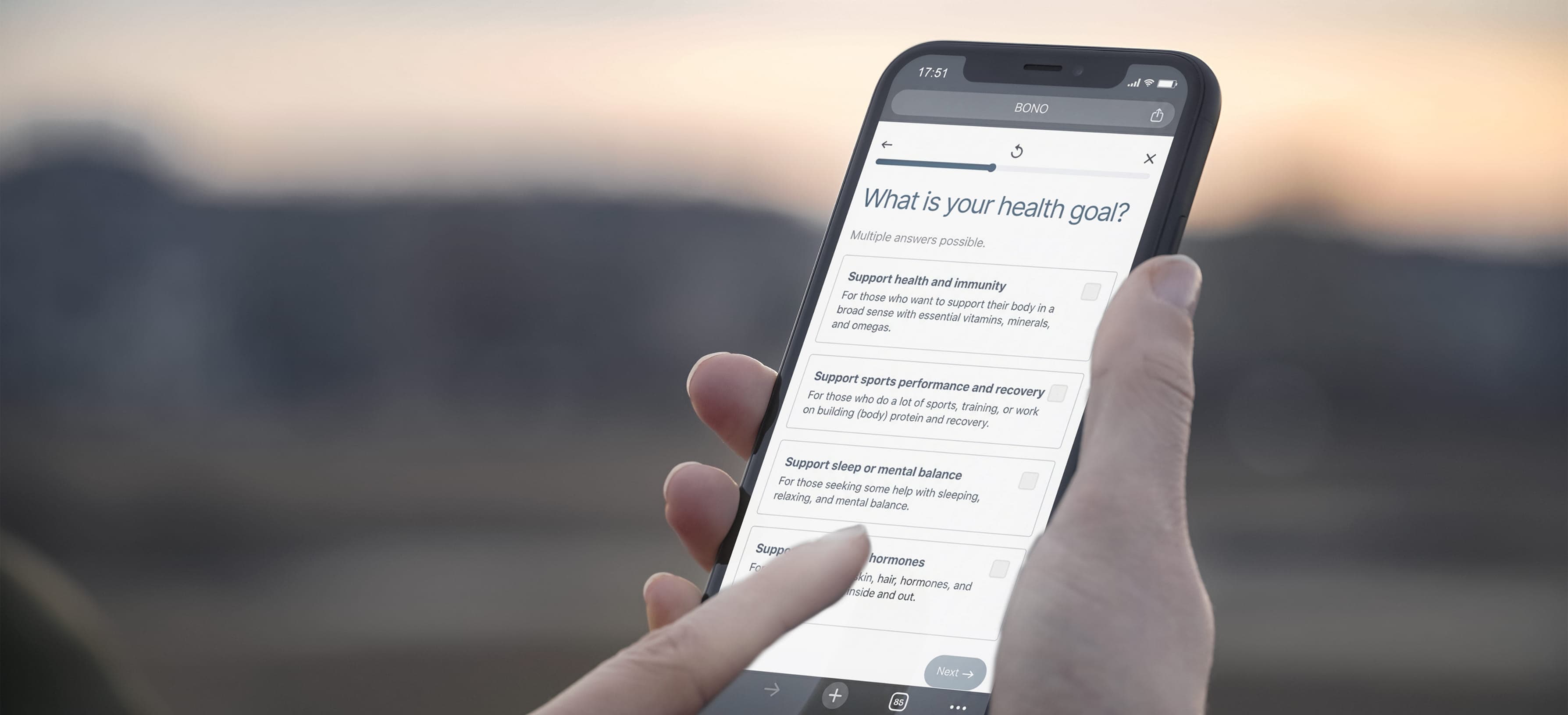 Finde das Supplement, das zu dir passt