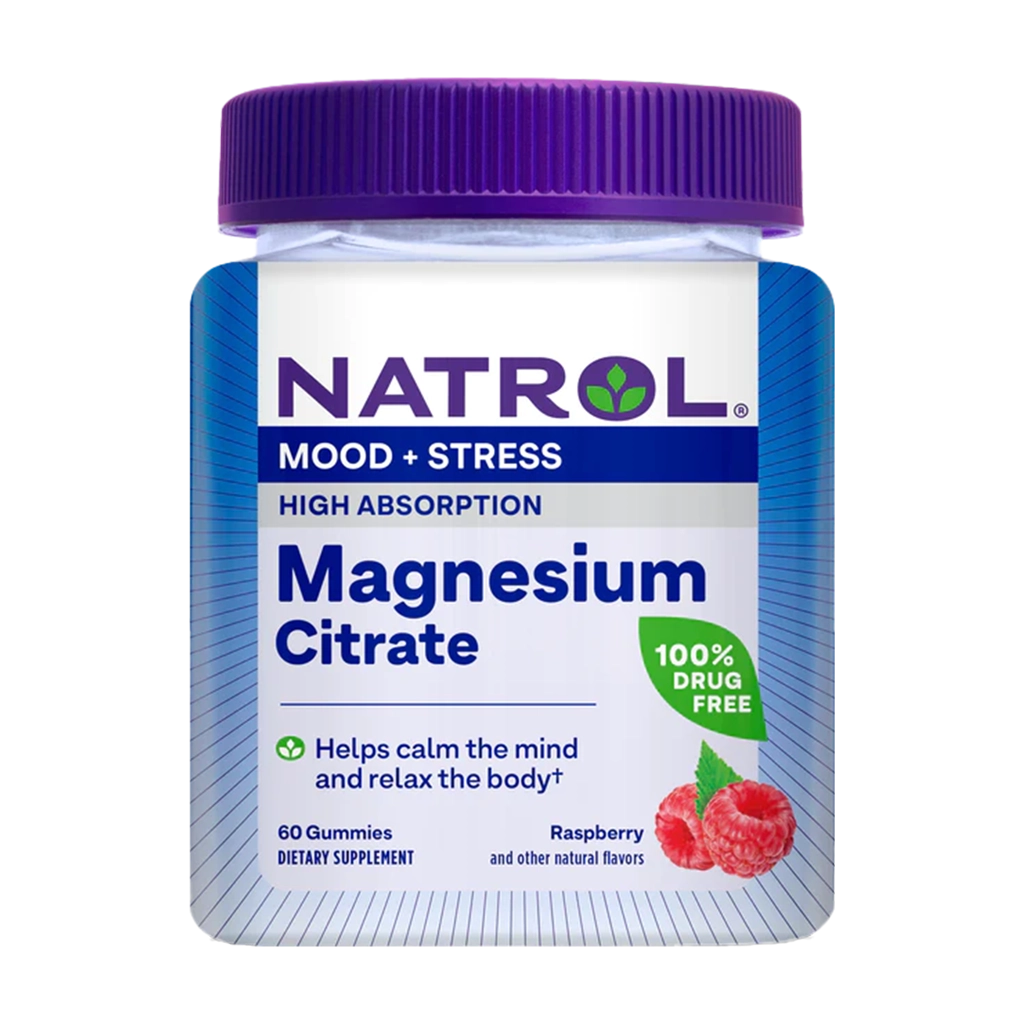 natrol magnesium citrate stimmung stress 60 gummis