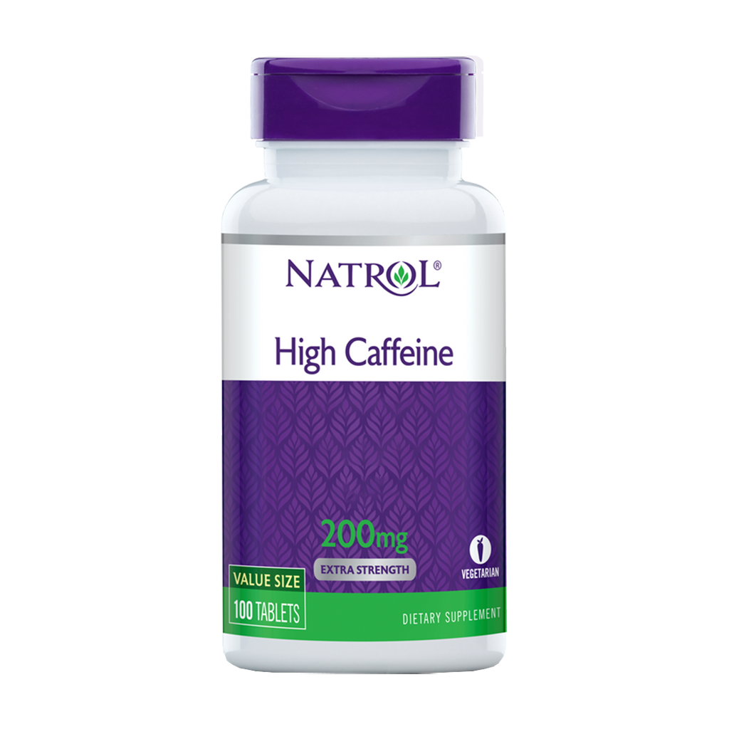 natrol hohes Koffein extra stark 200mg 100 Tabletten 1