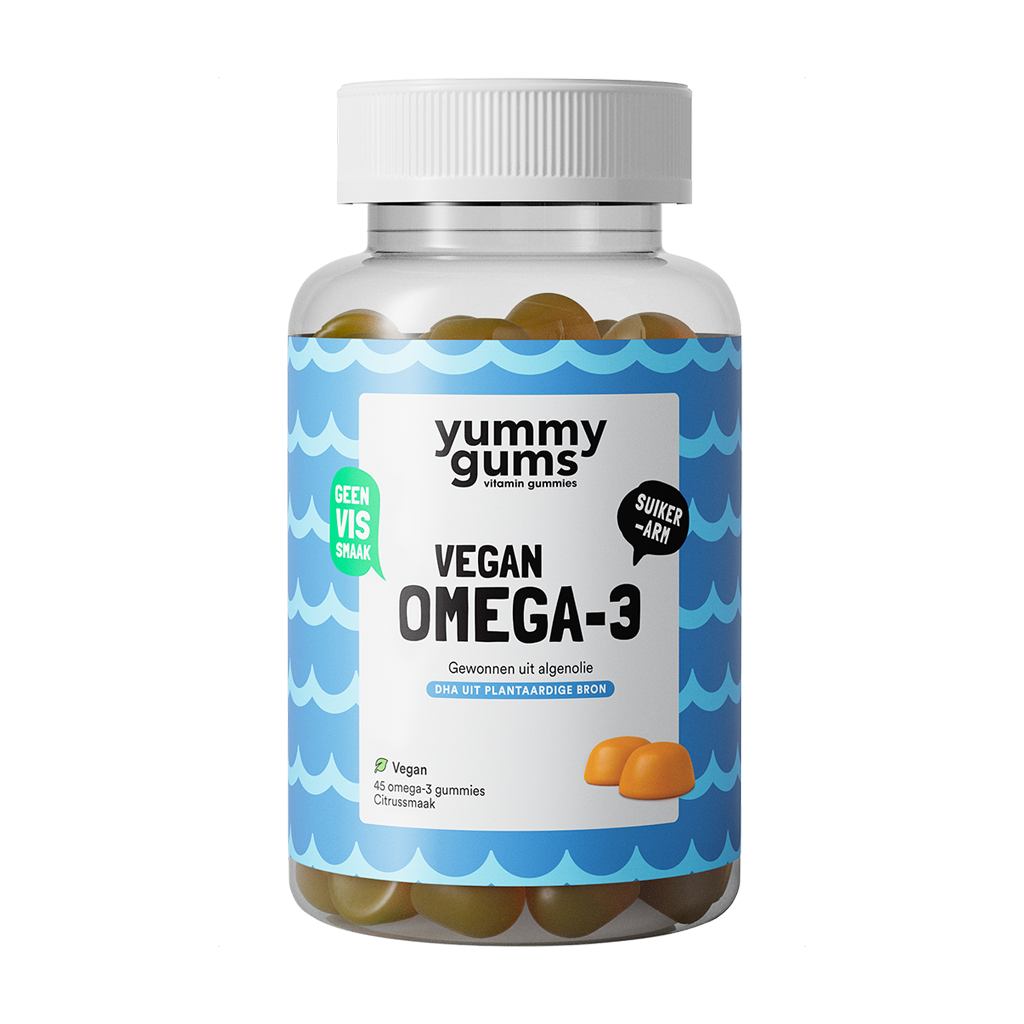 Yummygums vegane Omega 3 Gummibärchen 45 Stuks 1