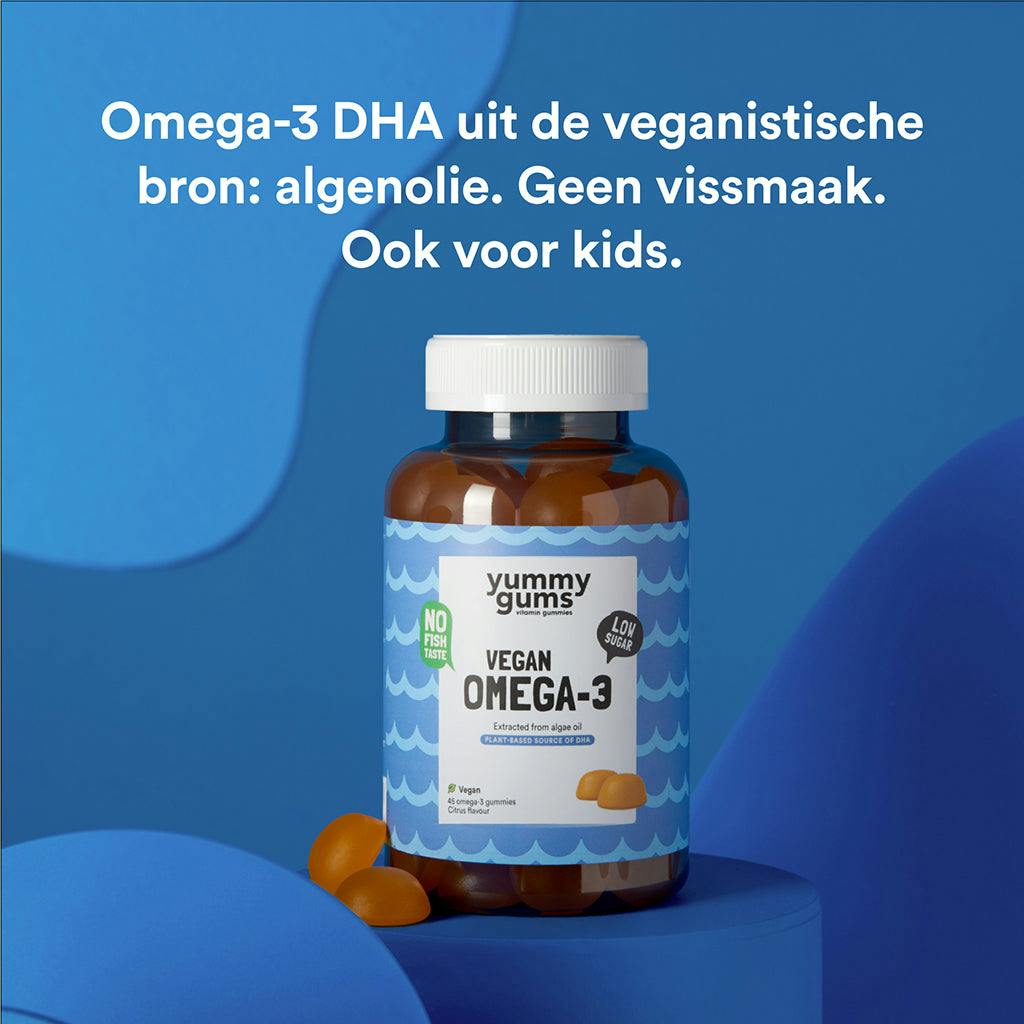 Yummygums vegane Omega-3-Gummis 45 Stuks 3
