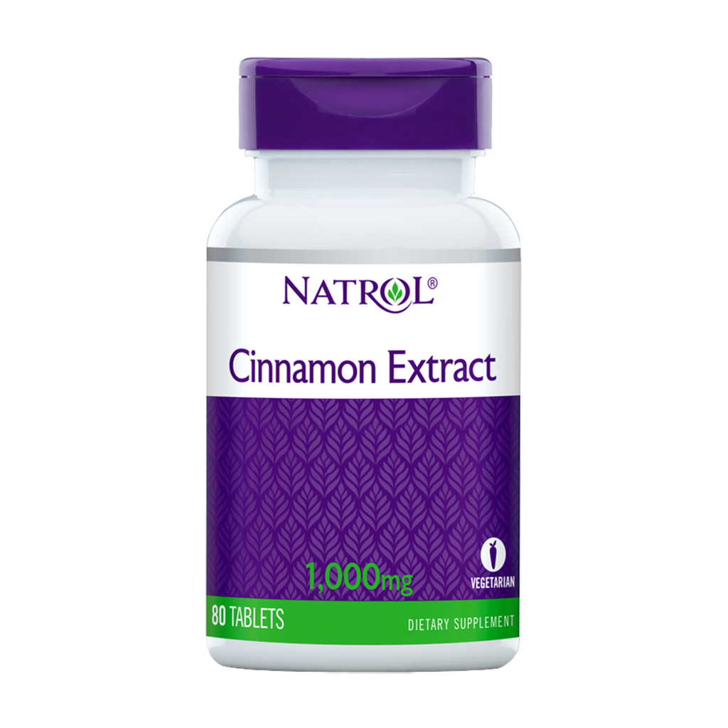 natrol Zimt-Extrakt 1000mg 80 Tabletten 1