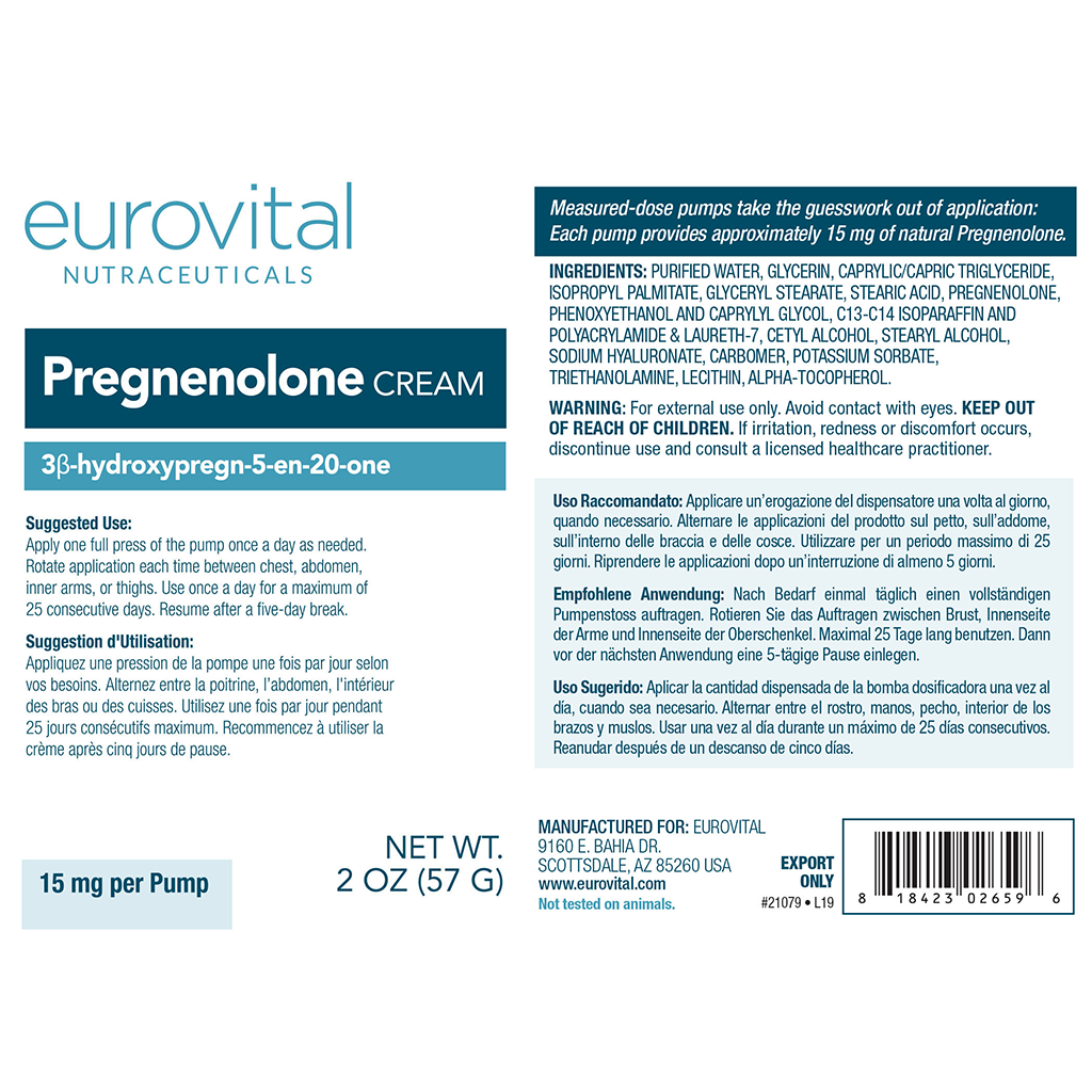 Pregnenolon-Creme (57 gr)