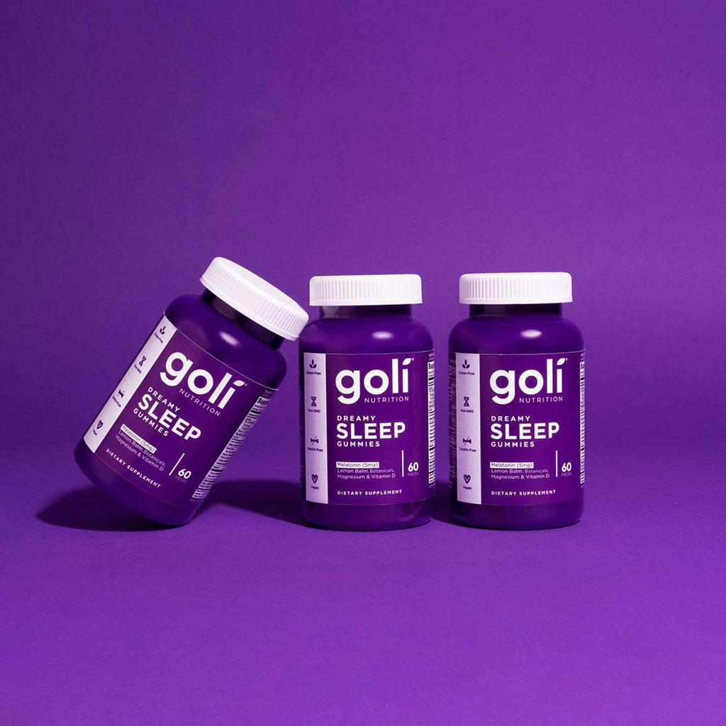 goli nutrition dreamy sleep gummis 60 gummis
