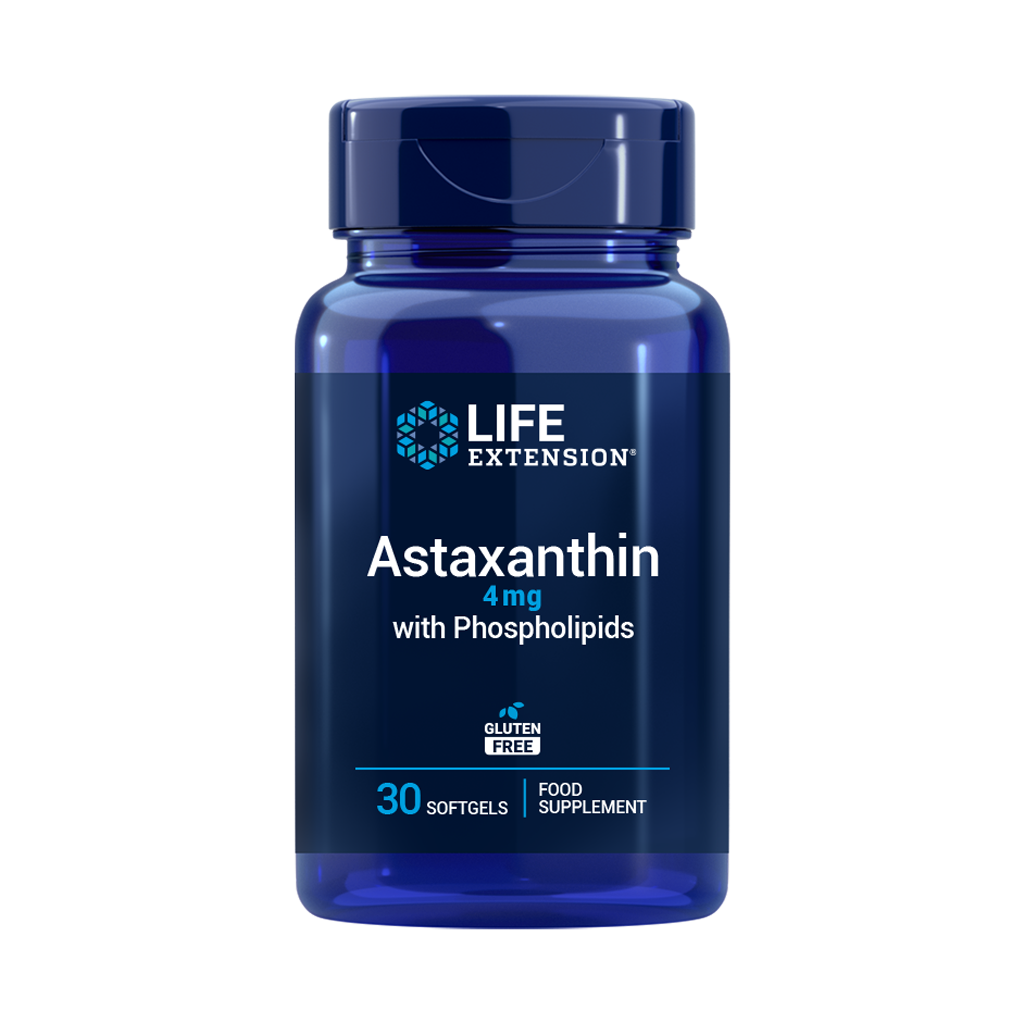 Leben Verlängerung Astaxanthin mit Phospholipiden 30 softgels