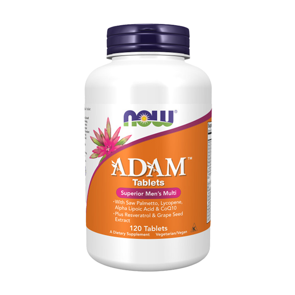 now foods adam mens multiple vitamine 120 tabletten packshot voorkant