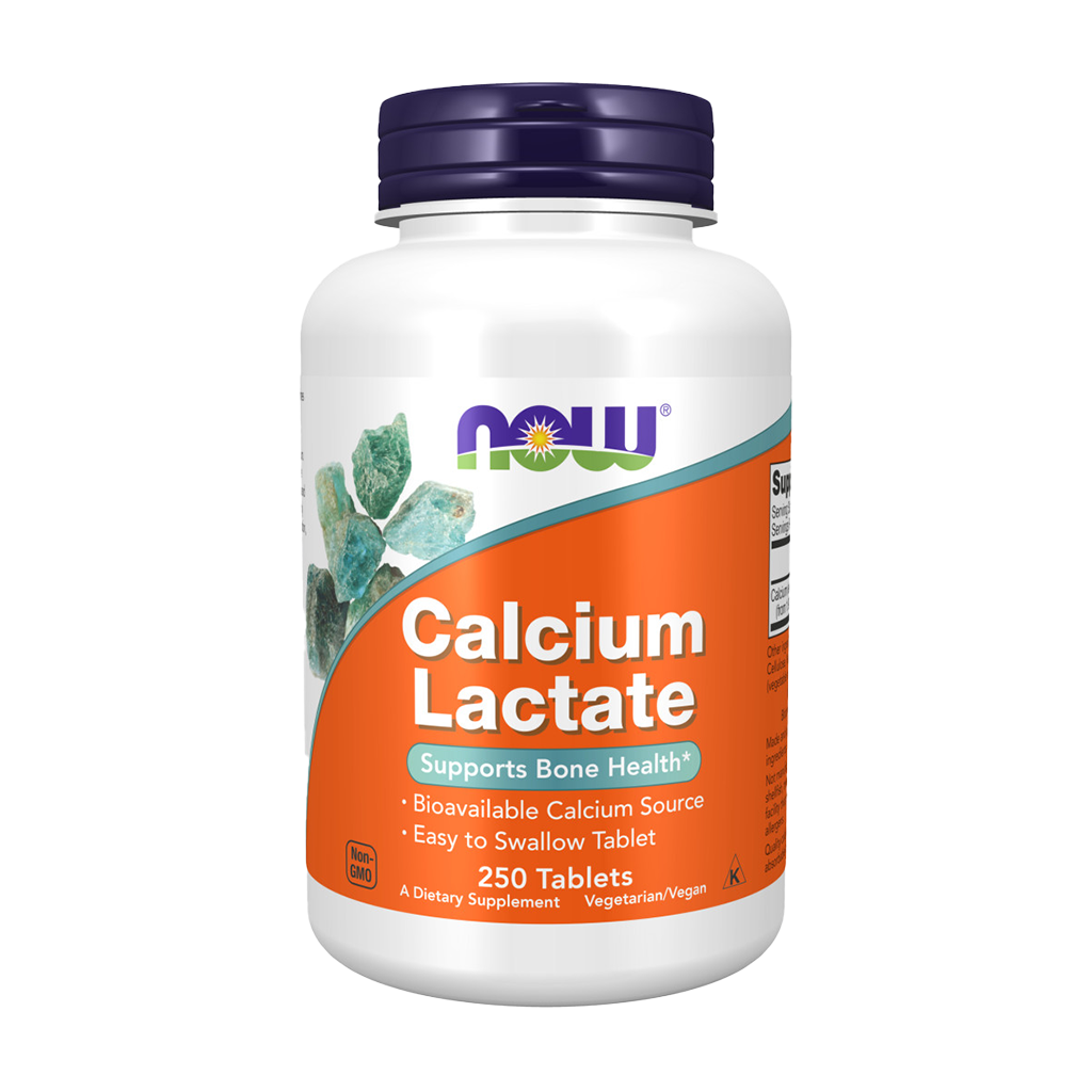 now foods calcium lactate 250 tabletten front end