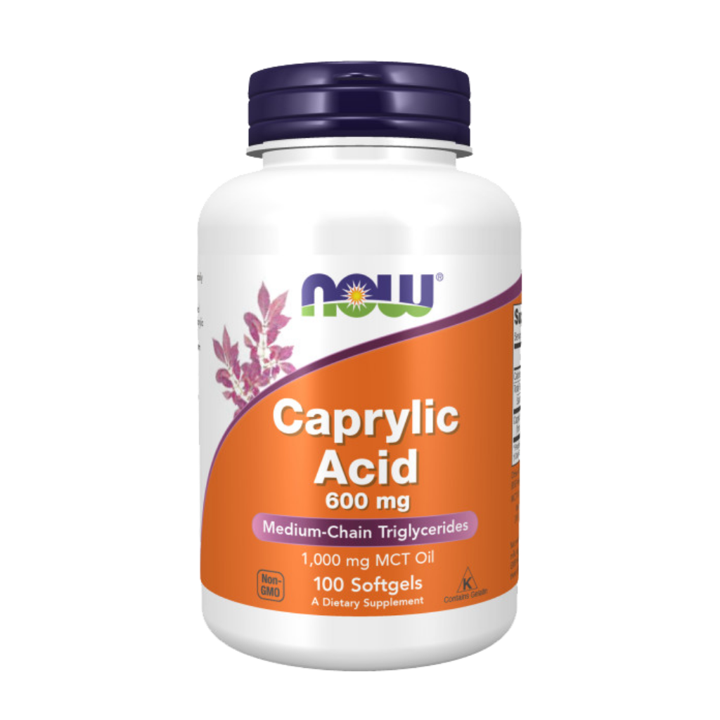 Now foods caprylic aced 600mg