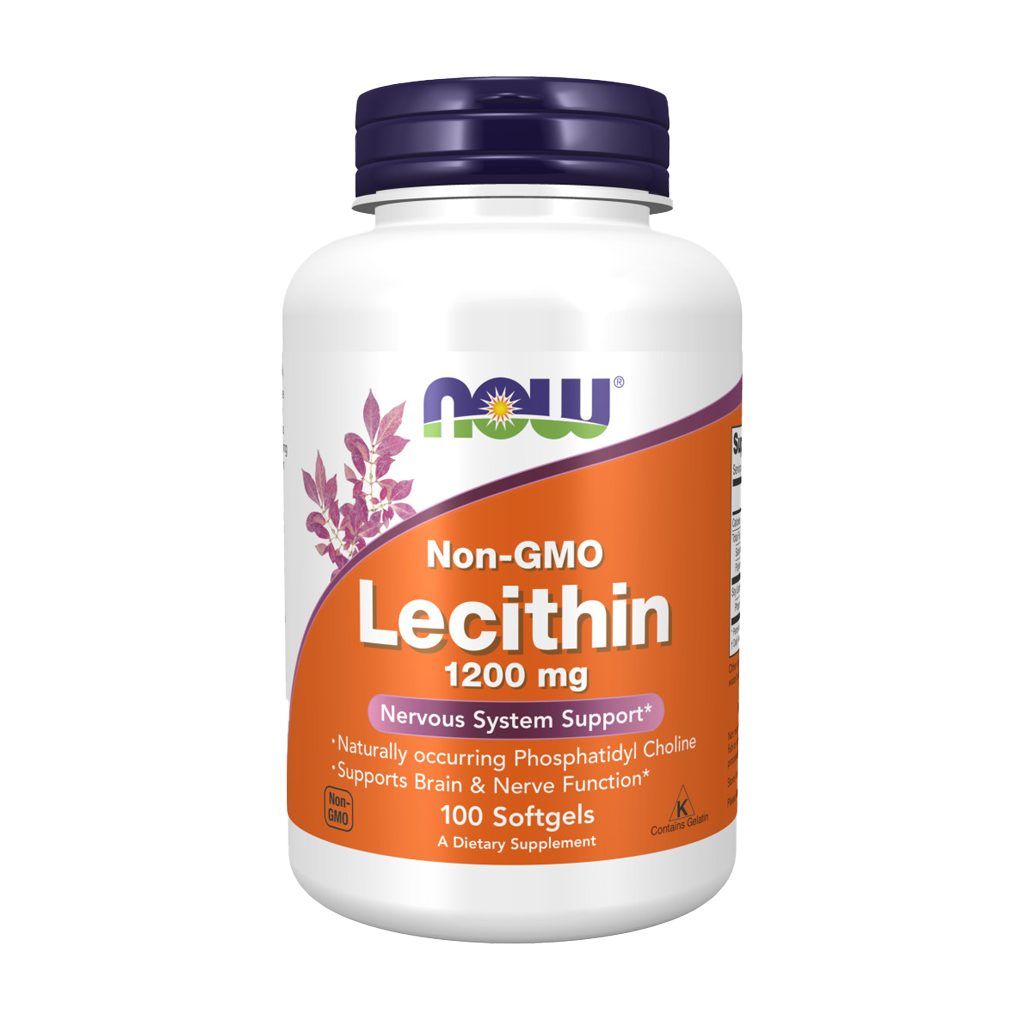 now foods lecithin 1200mg weichkapseln 1