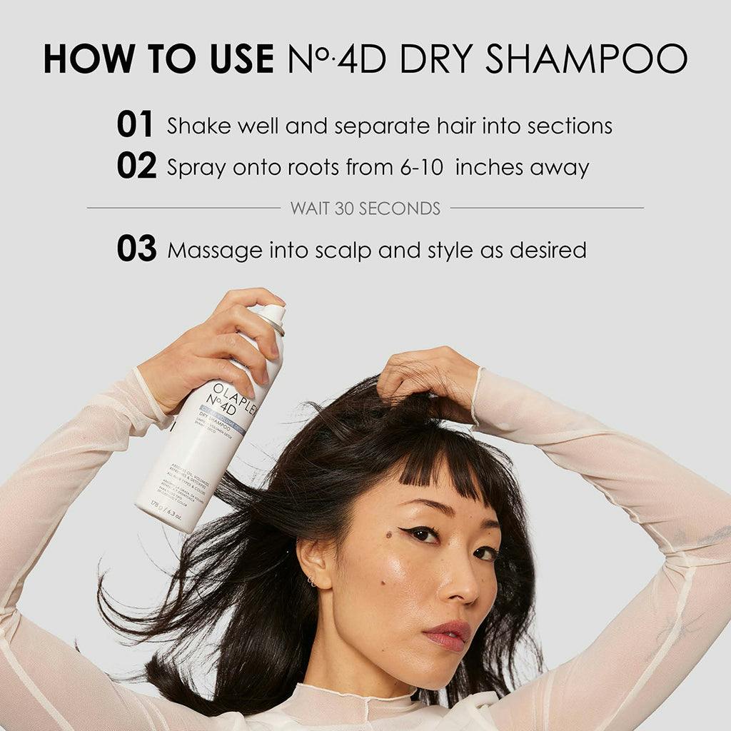 olaplex no 4d clean volume detox dry shampoo anwendungshinweise