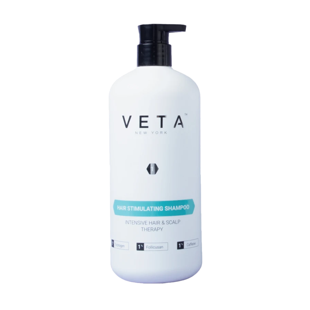VETA Anti-Haarausfall Shampoo (800 ml.) vorne.