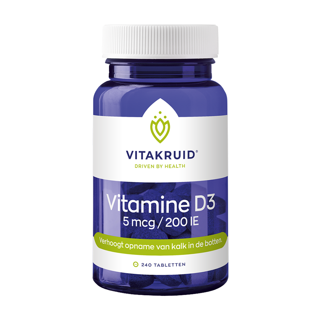 vitakruid vitamin d3 5 mcg 240 tabletten 1