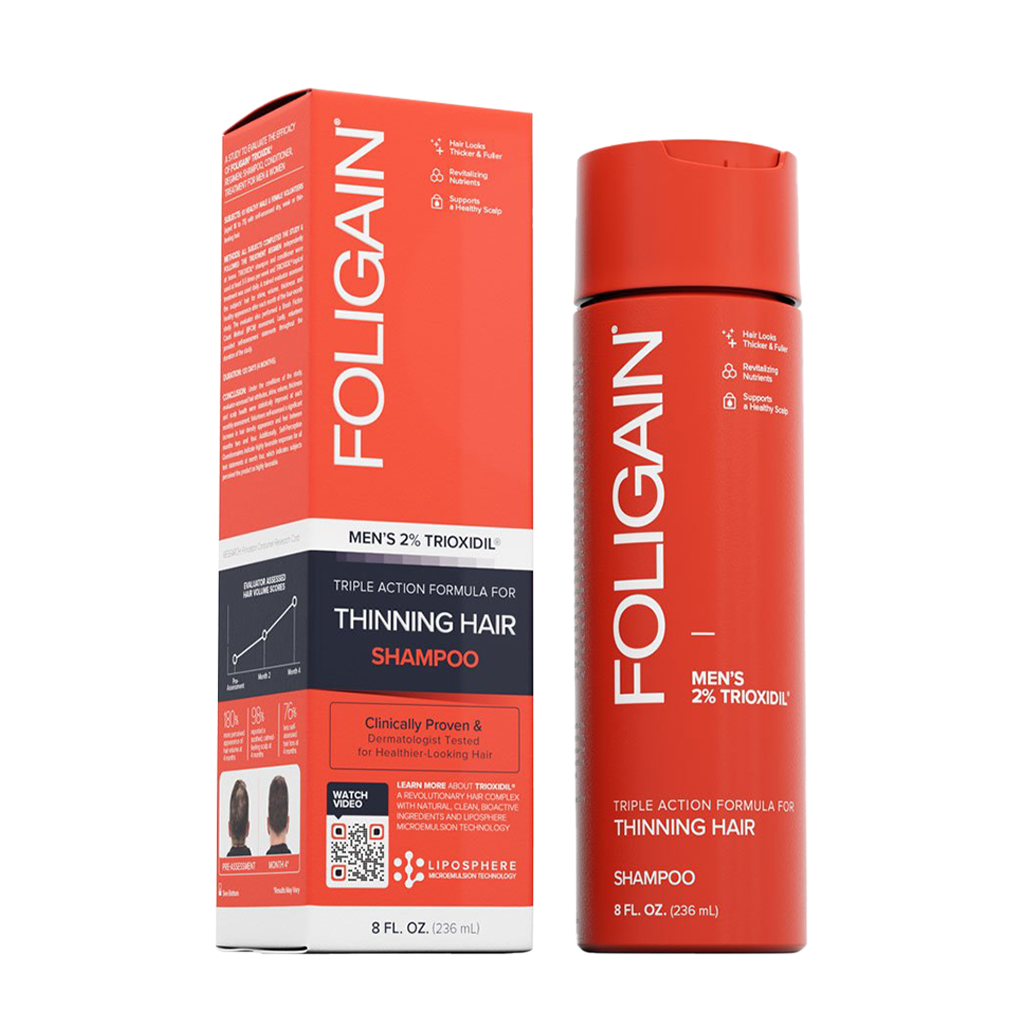 foligain Dreifach-Wirkungs-Shampoo 236ml 1