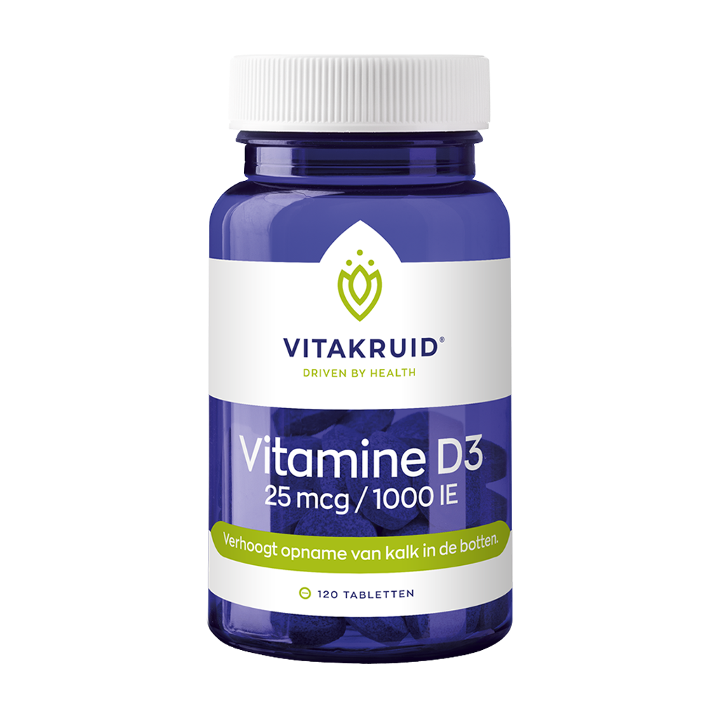 vitakruid vitamin d3 25 mcg 120 tabletten 1