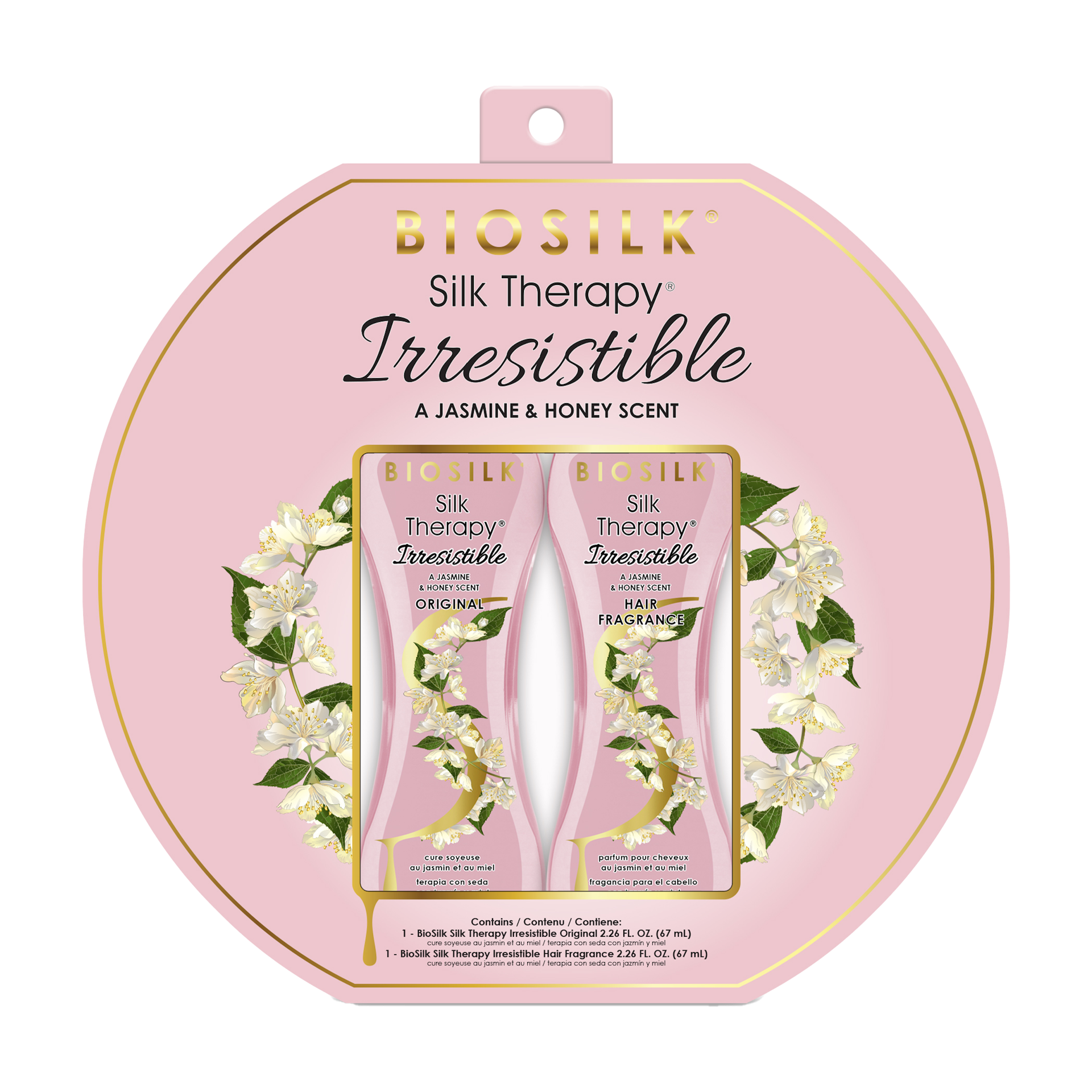 BioSilk Silk Therapy Irresistible Duo Ornament Kit front side image