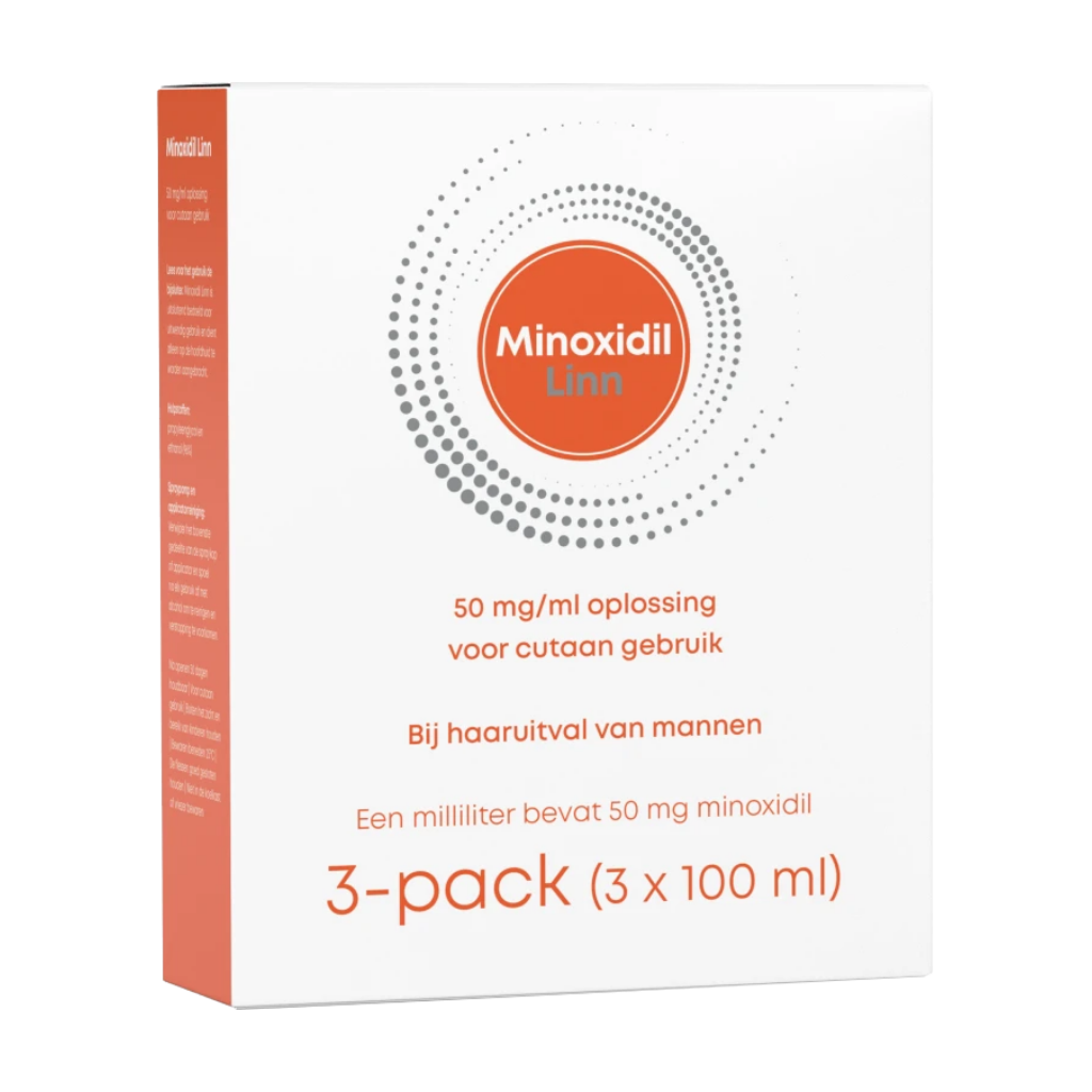 Linn Pharma Minoxidil 5% 3er-Pack