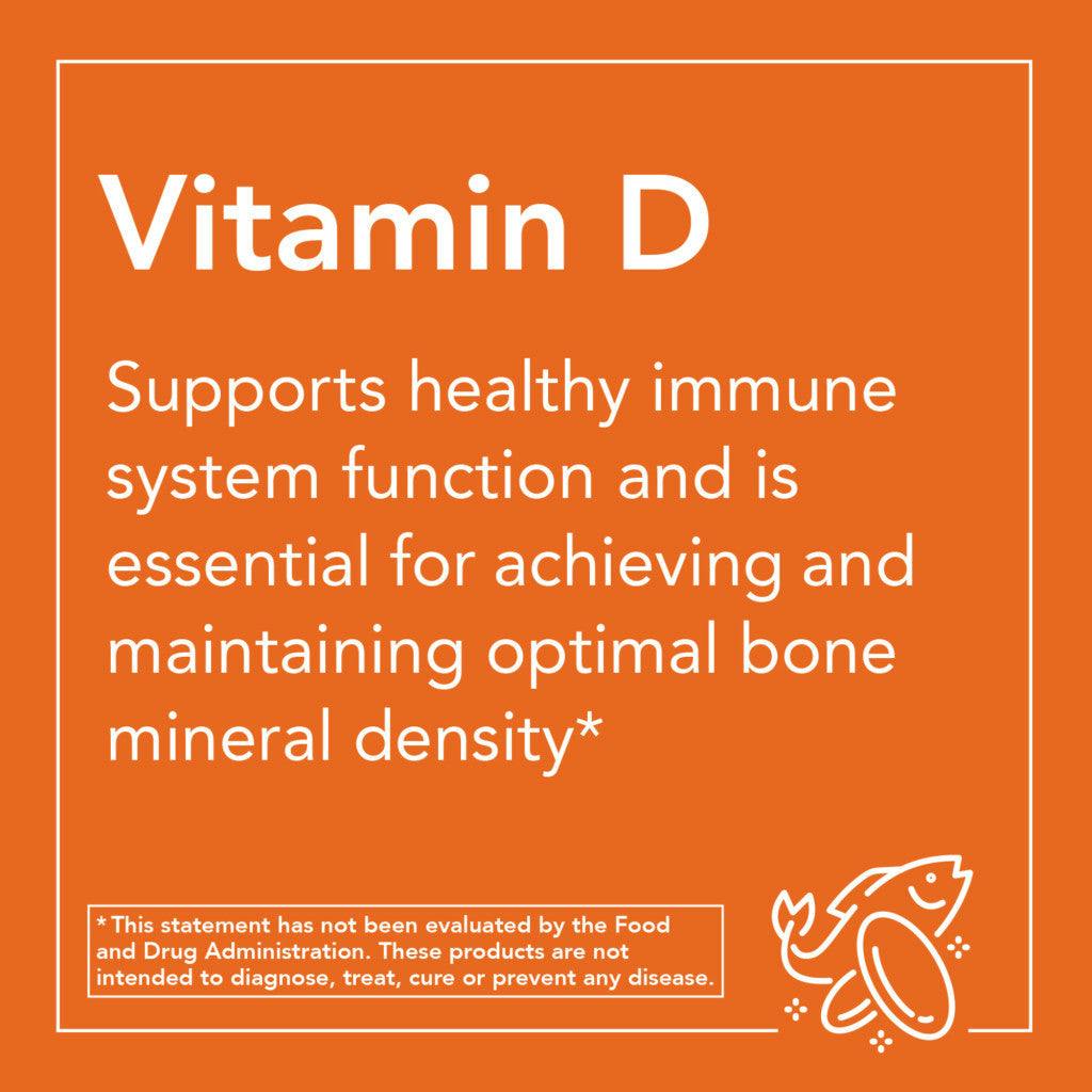 NOW Foods Vitamin D3 Tropfen (30 ml) Vitamin-D