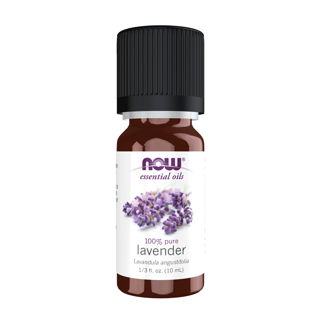 NOW Foods Lavendelöl (10 ml.) Vordere Abdeckung