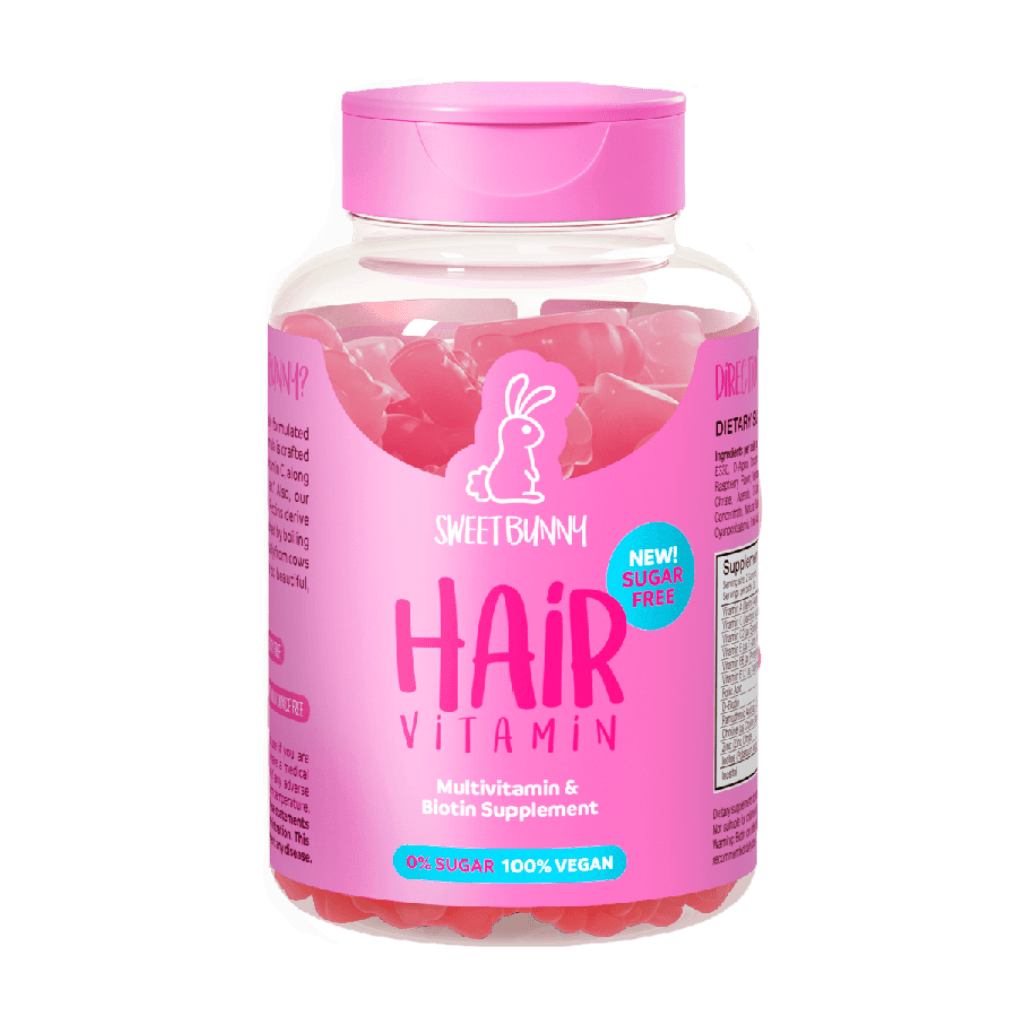 SweetBunnyHare Hair Vitamin Gummies (60 stuks)