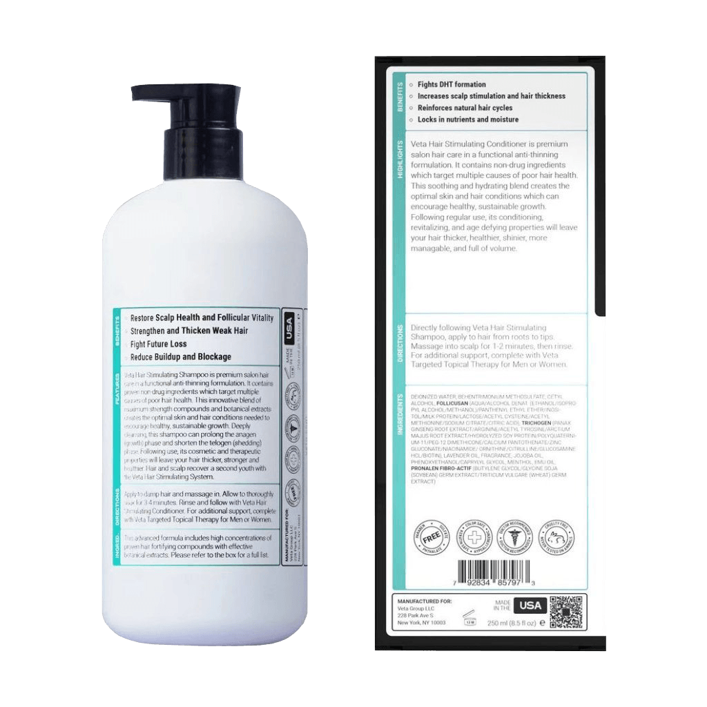 VETA Anti-Haarausfall Shampoo (250 ml.) Seite